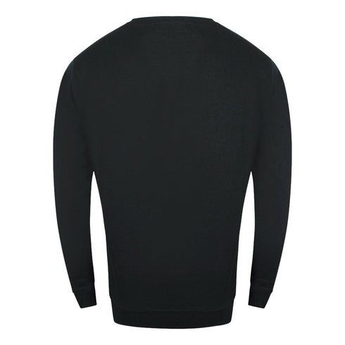 Cavalli Class Txt66B Cf050 05051 Black Round Neck Sweatshirt Mens - Style Centre Wholesale